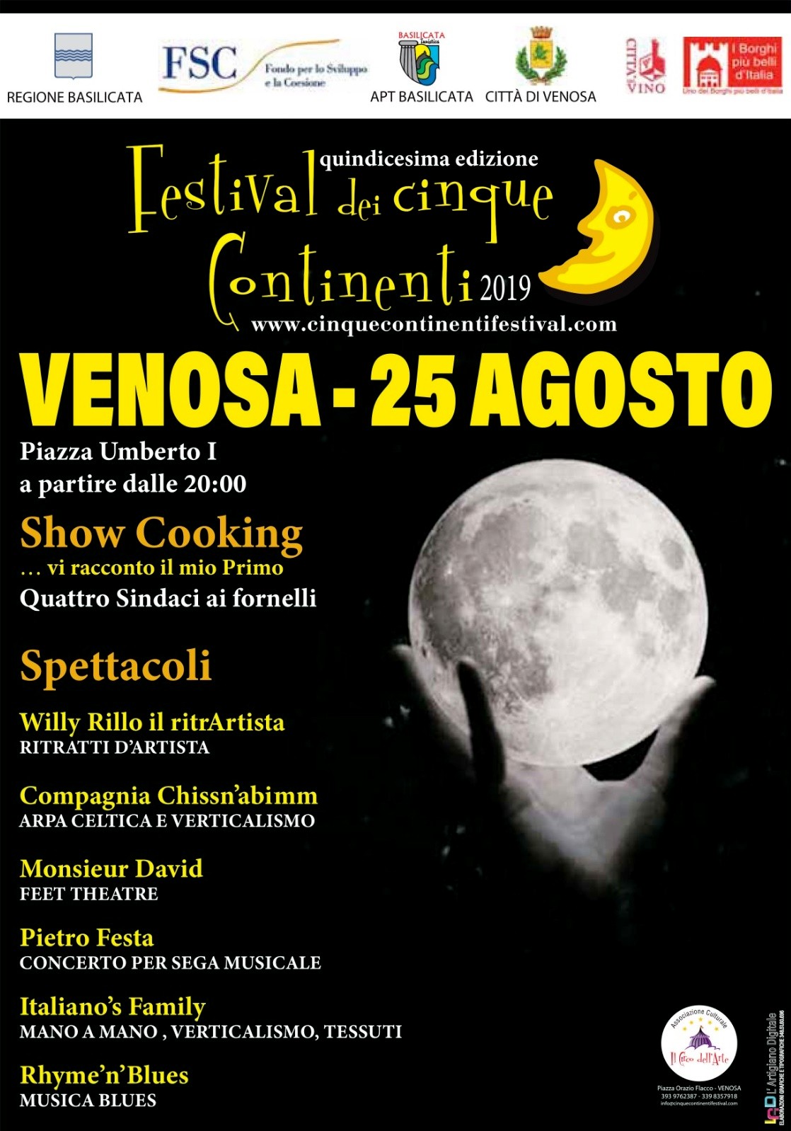 festival dei cinque continenti 2019